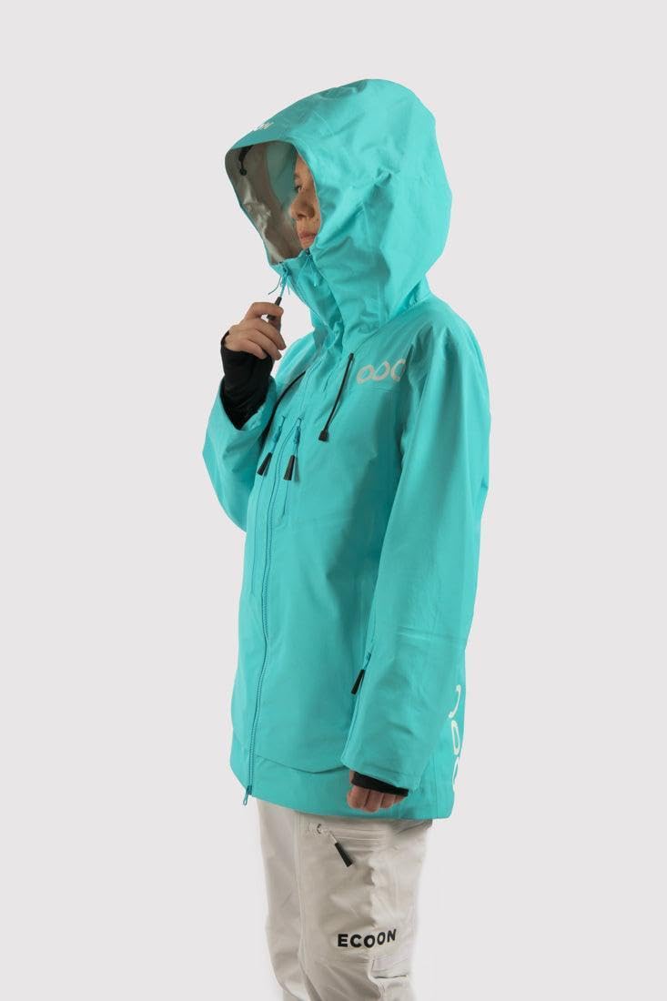 ECOEXPLORER Chaqueta de Esqui Mujer Turquesa