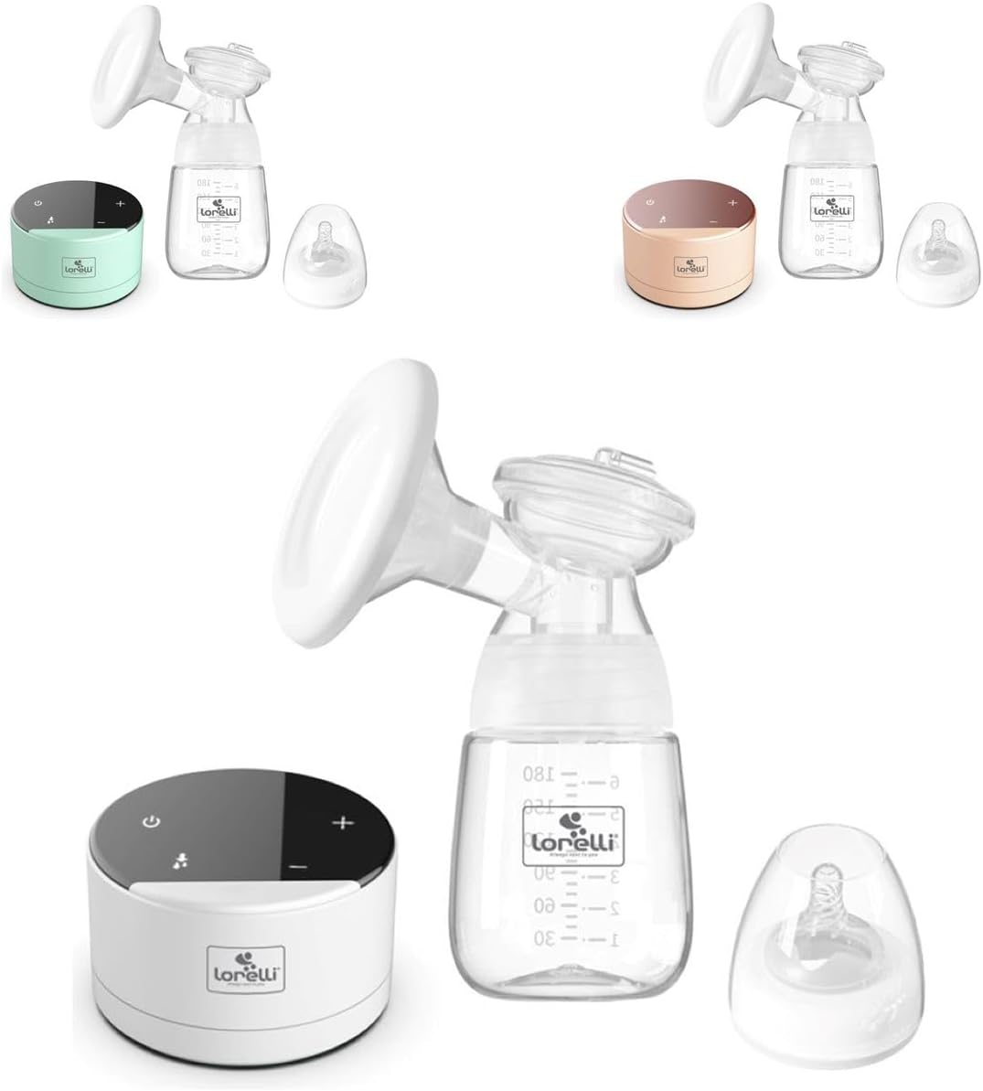 Daily Comfort Electric Breast Pump, White