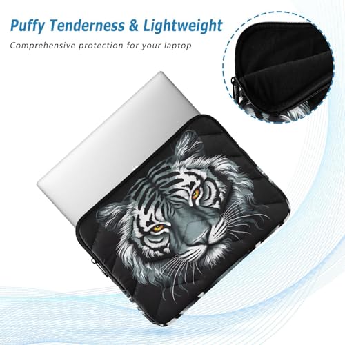Funda para Laptop 13-14 Pulgadas Impermeable Negra y Blanca miniatura 5