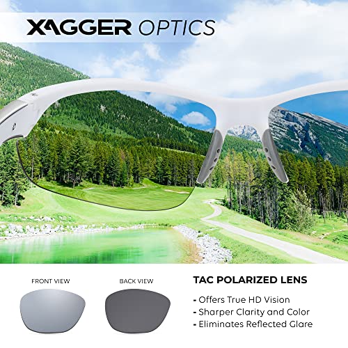Image of Polarized Sport Sunglasses for Men Women Wrap Around UV400 Running Baseball Softball Fishing Driving Glasses