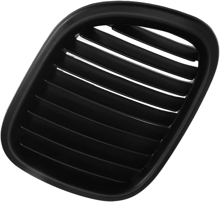 Front Replacement Kidney Grills, Left Right Front Kidney Grille, 1996-2002 Compatible with BMW Z3, Gloss Black