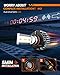 SEALIGHT Scoparc 9005/HB3 Powersports LED Bulbs for ATV, Plug and Play LED Light Replacement Kit, 6000K Bright White, Halogen Replacement, Quick Installation, Pack of 2