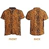 Adults Tiger Shirt - XXX-Large - Orange and Black Tiger Print Shirt - Adults Halloween TV Movie Fancy Dress Costume #4