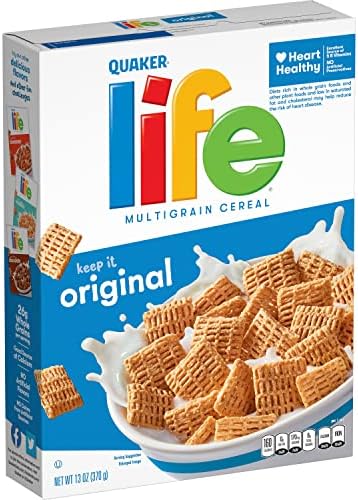 Quaker Life Cereal, Original 13 Ounce (Pack of 1)