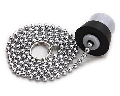 エスコ 22x28mmチェーン付ゴム栓 EA468K-71