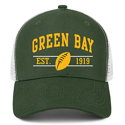 Kneenow Hat Men Snapback Hats for Men Women Apparel Gifts Baseball Cap Green