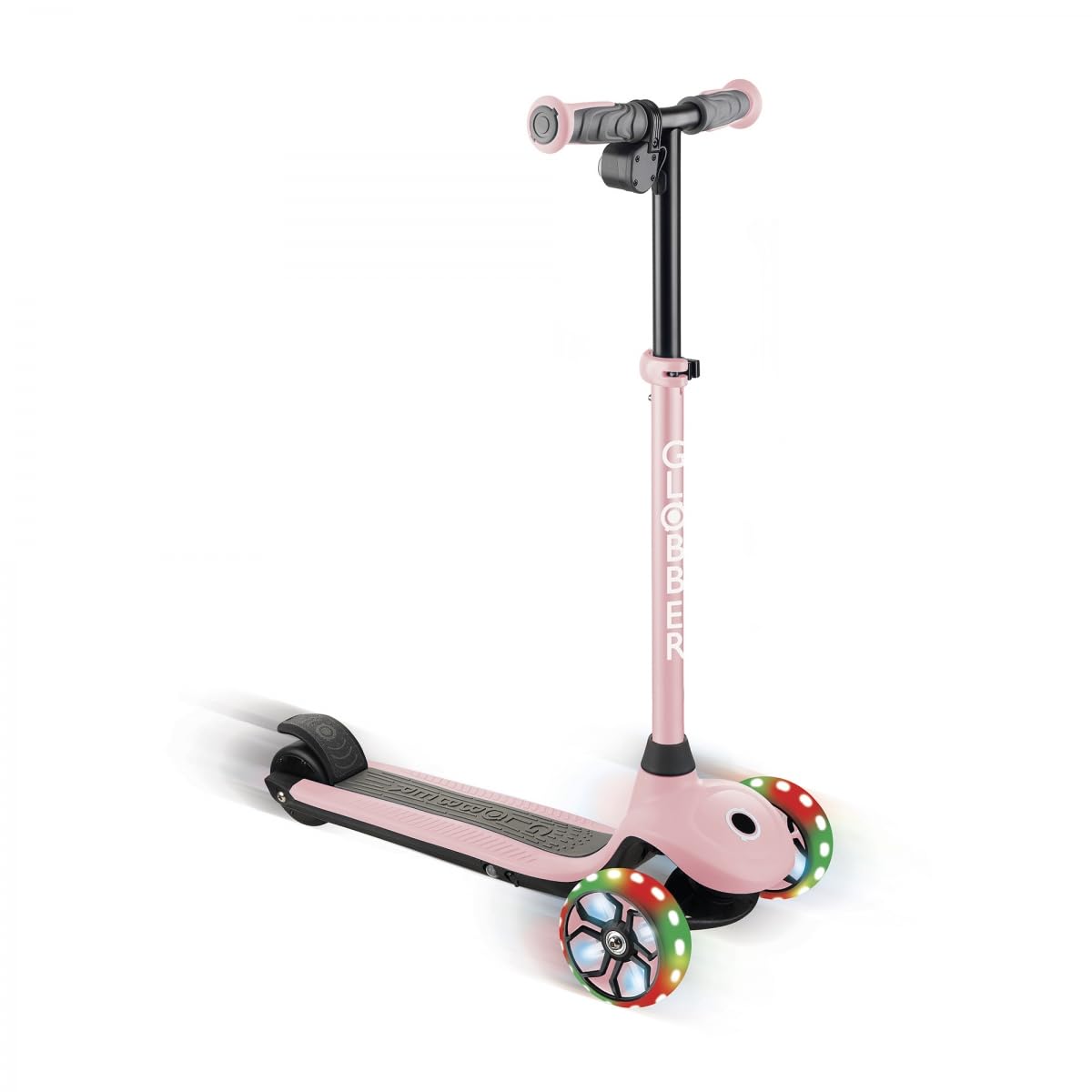 Globber E Motion 4 Plus - 3 Wheel Electric kids Scooter - from 6 Years Plus - Dual Braking System - 2 Year Warranty