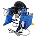 TECHTONGDA Electric Welding Positioner Timing Rotary Welding Positioning Machine 220lb with 300mm Turntable Chuck and Foot Switch