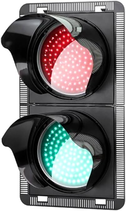 PC 防水 LED 交通信号灯、トリプルおよびデュアルモジュール、300 mm (12 インチ) 交通信号灯、DC12V、DC24V
