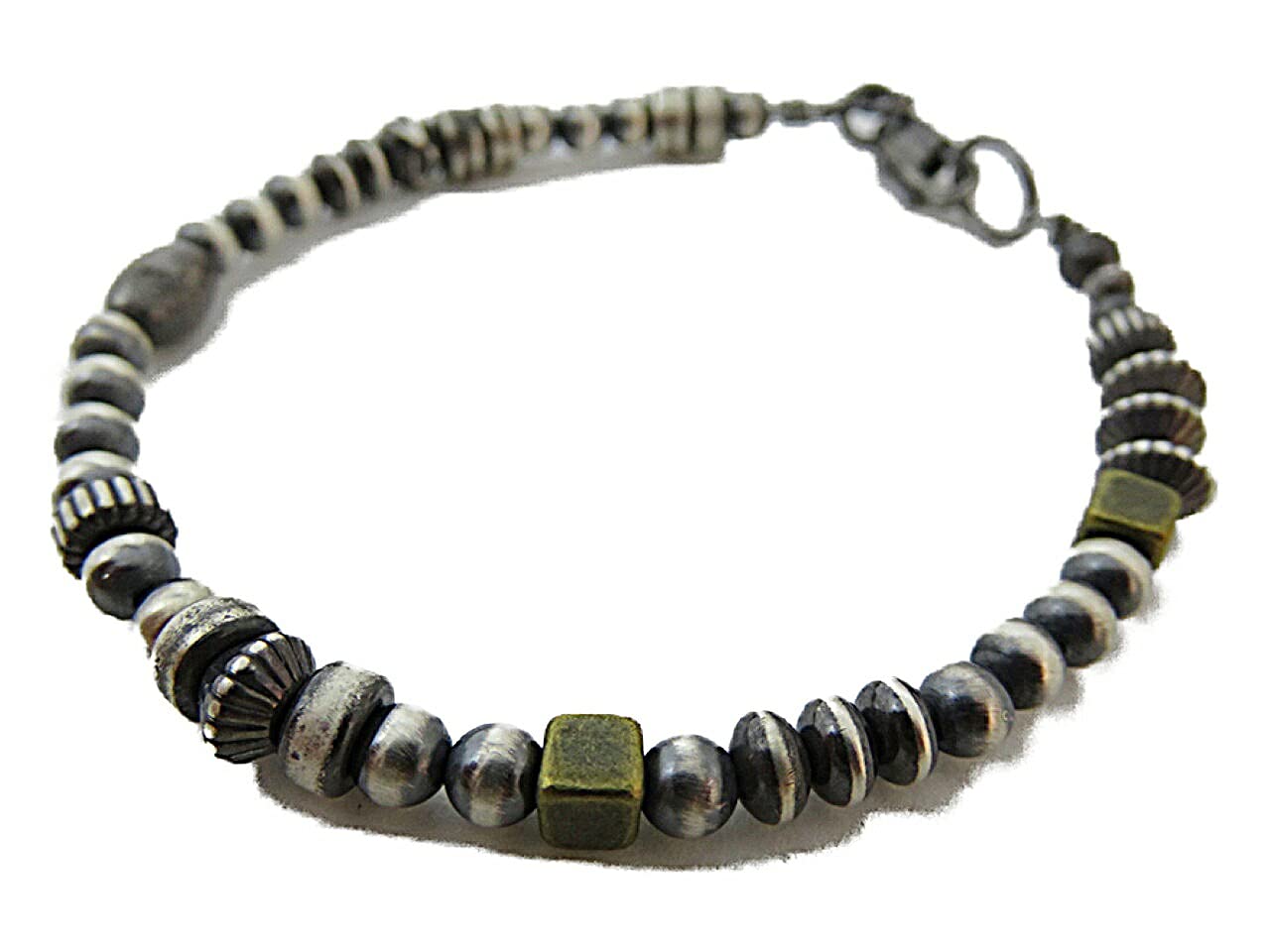 Amazon | [INCA] インディアンジュエリー ブレスレット ナバホパール