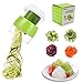 Produktbild TOCYORIC Spiralschneider Gemüse, 4 in1 Spiralschneider Hand für Gemüsespaghetti, Zucchini Spaghetti Schneider für Zwiebeln Karotten Gurke Gemüsehobel Spiralschneide