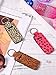 10 Pieces Cow Print Lipstick Holder Lipstick Holder Keychain Sleeve Lipstick Pouch Lip Balm Holder Sleeve with 10 Metal Key Chains to hold Travel Daily Accessories, Leopard Style