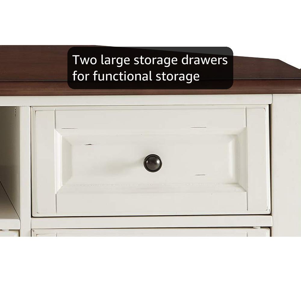 Amazon.com: Crosley Furniture Shelby TV Stand for 65+ inch TVs