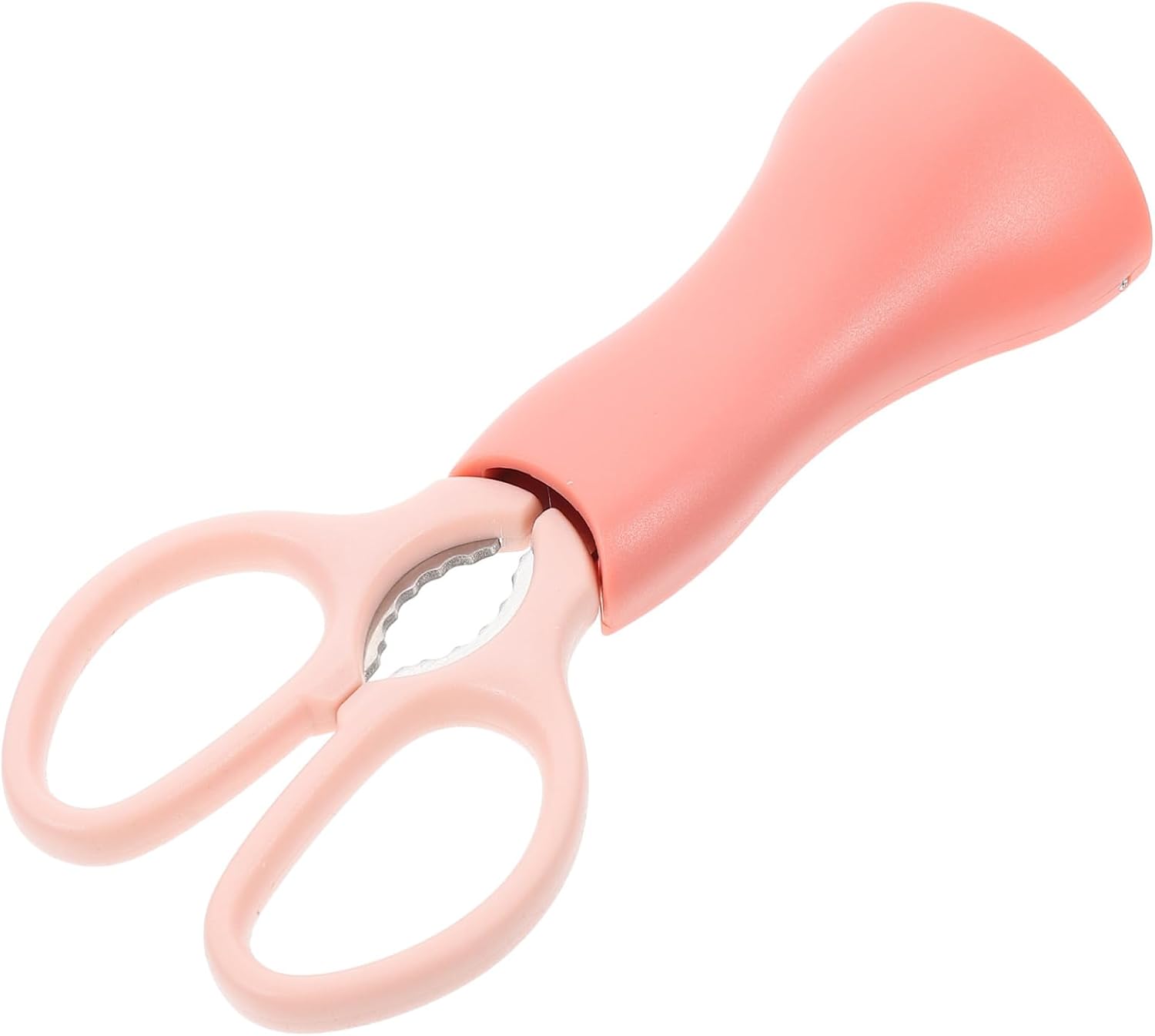 STOBAZA 1set Food Scissors Peeler Stainless Steel Kitchen Shear Daily Use Nut Cracker Cooking Scissors