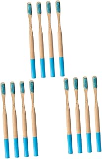 NOLITOY 12 Pcs Bristle Toothbrush Toothbrush Toothbrush Kids Toothbrush Soft Kids Travel Natural Wooden Toothbrushes Bamboo Toothbrush Bristles Child