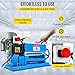 Happybuy Wire Stripping Machine DA 0.06 inch -1.5 inch,Wire Stripper Machine 11 Channels 10 Blades, Automatic Wire Stripping Tool with Manual Hand Cranked Industrial for Recycling Copper Wire