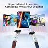 AMVR Handle Attachments Compatible with Meta/Oculus Quest 3 Controller Accessories(Not for Charging Dock)&AMVR Face Cover Pad Facial Interface Compatible with Meta Quest 3 Accessories