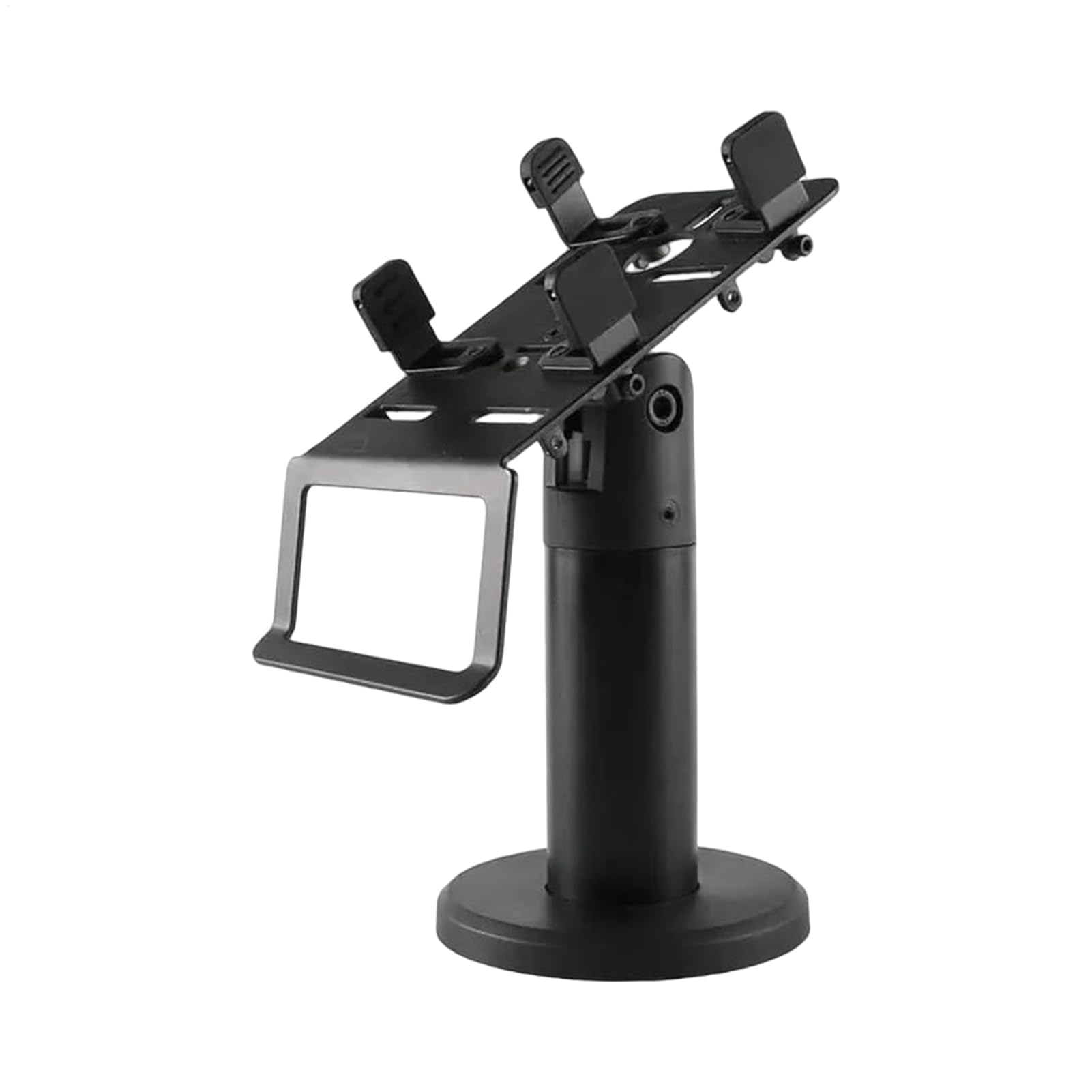 Supporto per sistema POS, staffa di montaggio con rotazione a 360 gradi per lettore di carte di credito, ideale per terminali di pagamento in supermercati, ristoranti e negozi al dettaglio