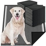 Dogcator Charcoal Puppy Pads Extra Large 30"x36", 30 Count Super Absorbent Pee Pads for Dogs, Disposable Urine Bed Underpads for Doggy, Thicken XXL Disposable Pet Underpads, Piddle Pee Sheets X-Large