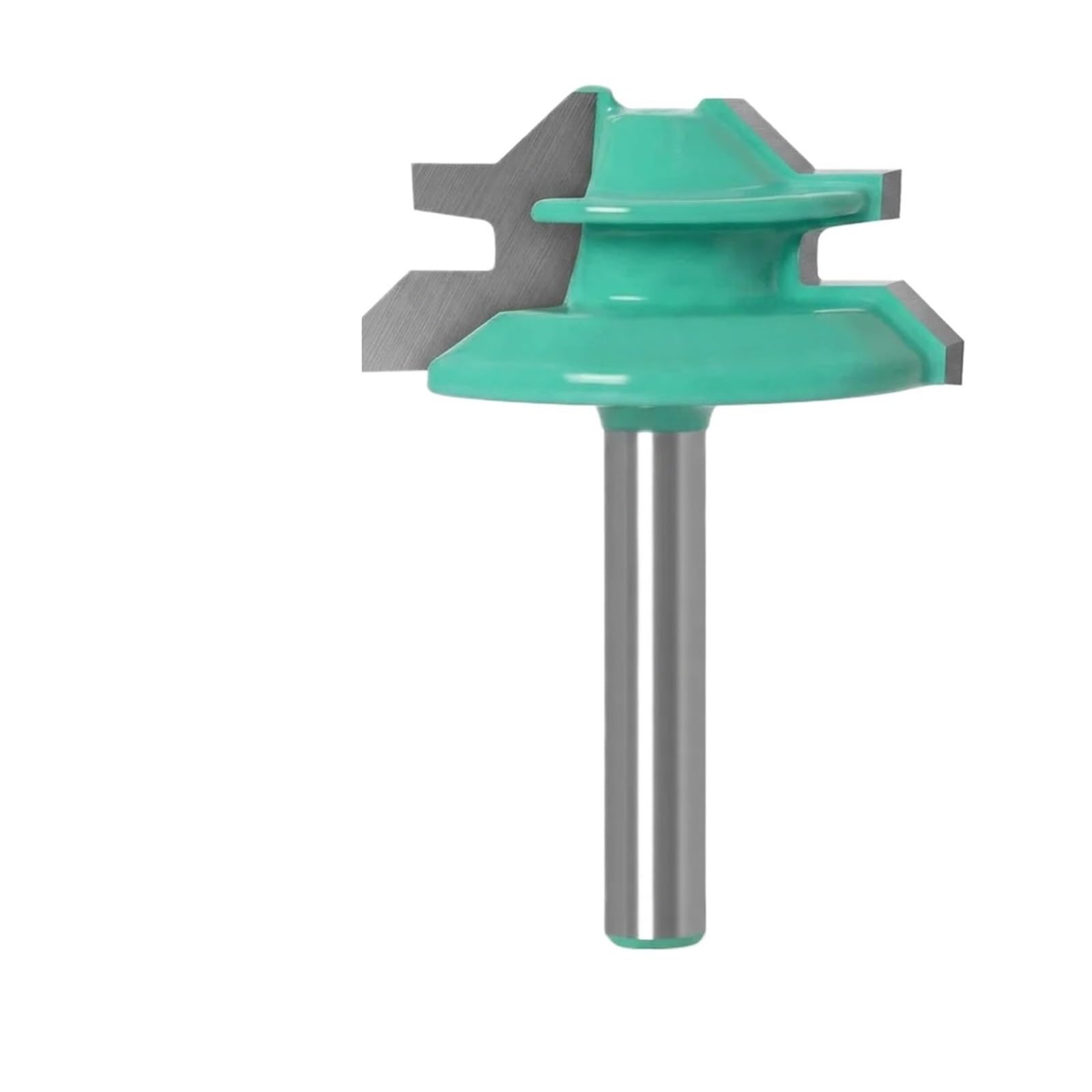 Epaknhgd 6X38.1mm 1Pc 6Mm Shank 45 Degree Lock Miter Wood Router Bit For 90 Corner Joint Making On Woodworking Trimmer Milling Cutter