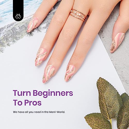 Image of beetles Gel Polish 16 Colors Gel Nail Polish Set White Dark Brown Pink Nude