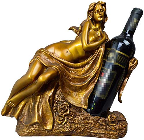 Ztianef Statue Sculpture Appreciation Statues Decor Sexy Beauty Wine Rack Post-Modern Art Abstract Sculpture Retro Home Decoration Home Decoration Accessories Wedding Gift-1 #TOP2