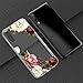 Ueokeird for Galaxy A50 Case, for Galaxy A50 Phone Case with Flowers, Slim Shockproof Clear Floral Pattern Soft Flexible TPU Back Phone Cover for Samsung Galaxy A50 Blossom Flower