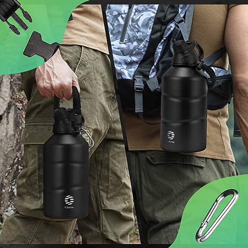 Image of Fjbottle 64 oz Insulated Water Bottle with with Magnetic Lid