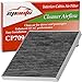 EPAuto CP709 (CF10709) Replacement for Hyundai/KIA Premium Cabin Air Filter includes Activated Carbon