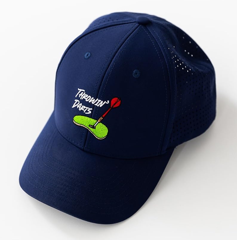 Gorra Snapback Divertida para Golfista Gris para Hombre miniatura 4