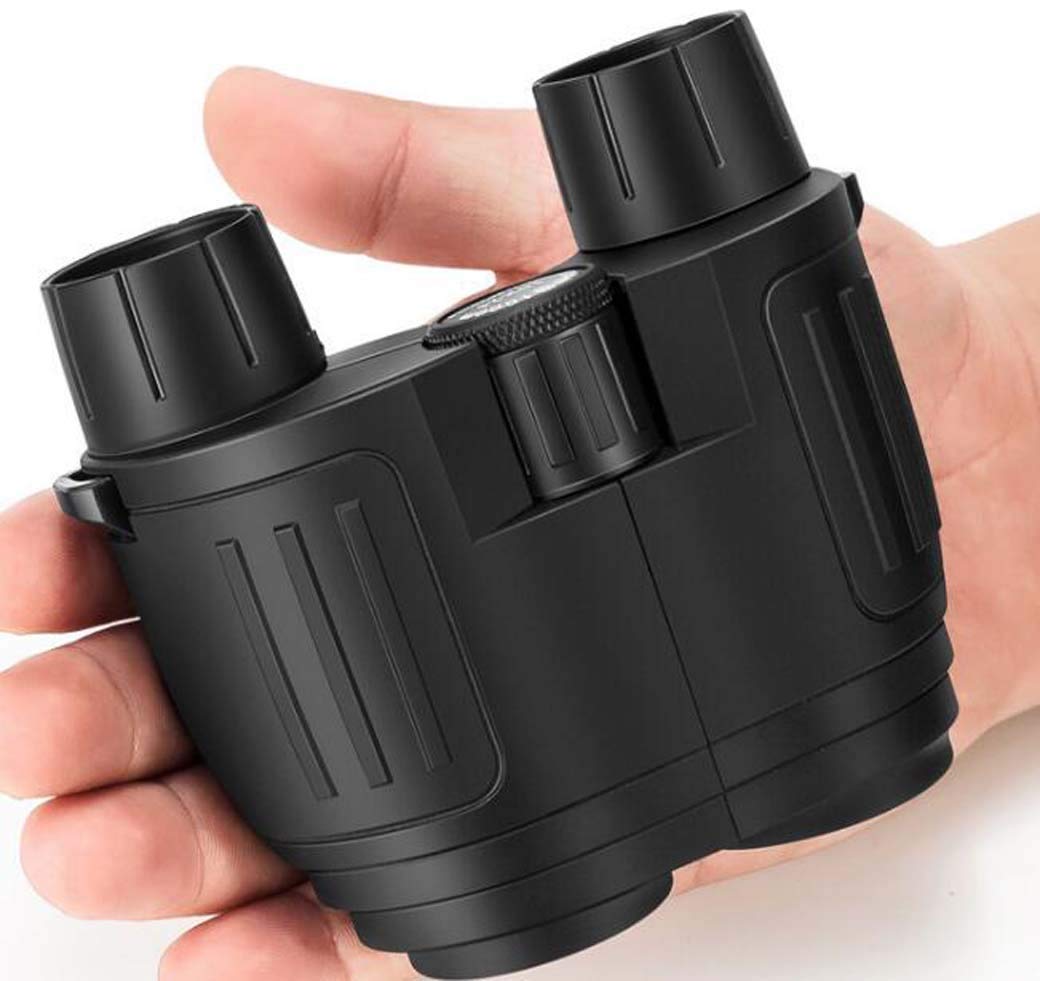 Prisma de Techo portátil FMC 10 x 25 for Adultos, Cuerpo Metal, Ocular Grande, for observación Aves y Caza