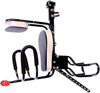 INOOMP Assento MTB para crianças, assento de carro para bebê, assento de segurança para bicicleta, bicicleta, assento de criança, assento de carregamento frontal para eletrocarro, assento frontal para crianças, assento dianteiro para bebê