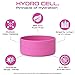 HYDRO CELL Protective Silicone Bottom Boot for 40oz, 32oz, 24oz, 18oz Stainless Steel Insulated Water Bottles, Anti-Slip Sleeve Cover (Fuchsia 18oz)