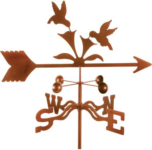 EZ Vane Roof Mount Weathervane, Model 9341, Hummingbirds
