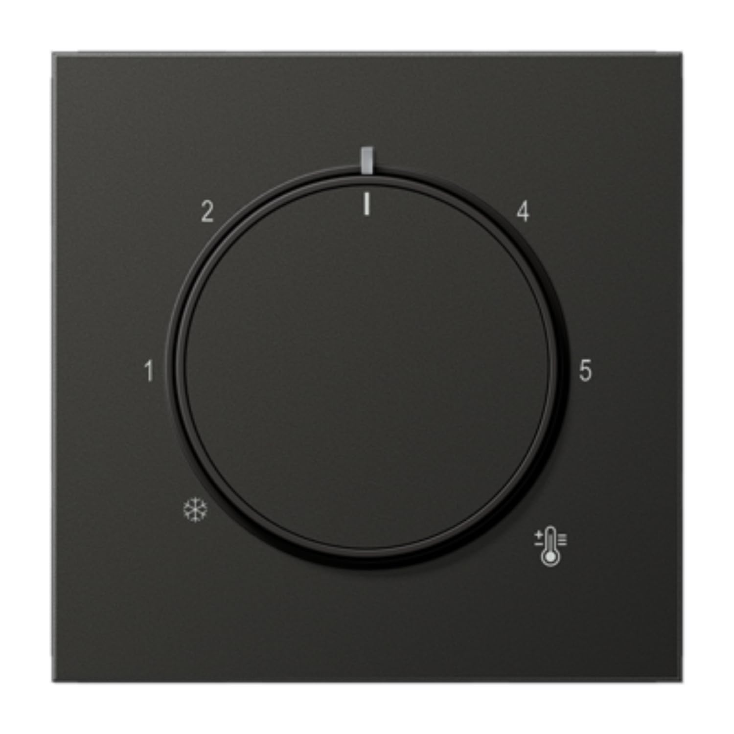 Thermostat LS anthracite JUNG AL1749AN régulateur de chauffage encastrable