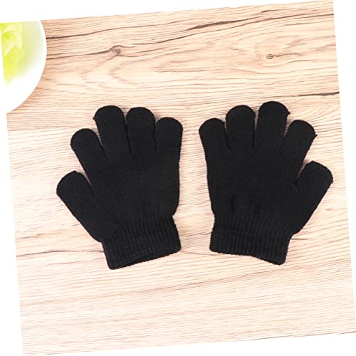 GALPADA Cotton Winter Gloves for Boys and Girls Knitted Mittens Ribbed Cuffs Boys Girls Hand Accessories3