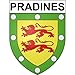 Bearn Pradines 46 - Adesivo con stemma