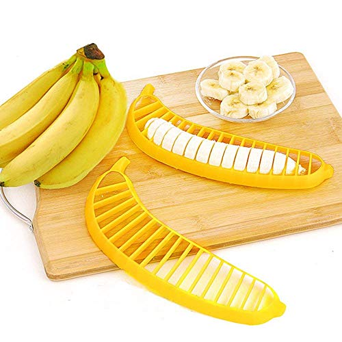 Nexellar-Multifunction-Banana-Slicer-1-Pcs-Plastic-Perfect-Handle-Banana-Slicer-Kitchen-Tools-for-Fruit-Salad-Banana-Fruit-Slicer-Chopper-Vegetable-Salad-Cucumber-Sausage-Strawberry-Grapes