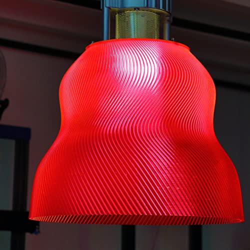 Image of Polymaker PolyLite 3D Printer PETG Filament Translucent Red 1.75mm 1kg, Legacy PETG Formula, Reliable Everyday Filament, Strong Layer Bonding, Compatible with Most 3D Printers
