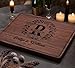 Wedding Gifts for Couples 2026 – Personalized Engraved Cutting Board, Customized Walnut Charcuterie Board, Unique Anniversary, Christmas, Bridal Shower, Housewarming and Engagement Gift Idea