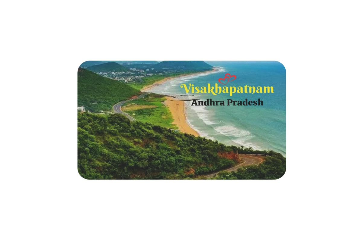 AVI Rubber Rectangular Fridge Magnet Multicolor Vishakhapatnam Andhra Pradesh India Design RFM00414S-image-13