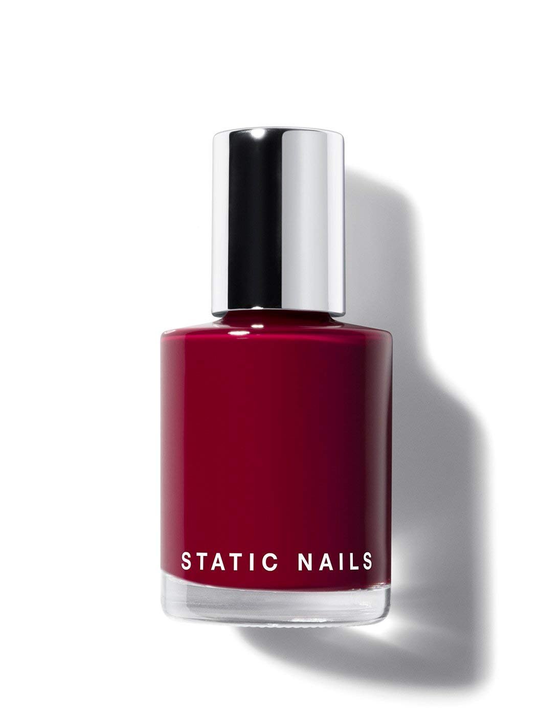 Static Nails Liquid Glass Lacquer, Longer Lasting 8+ Free Treatment Nail Polish (Reds & Oranges) (Cherry Bomber) - Quick Dry Finger Nail Polish - DIY