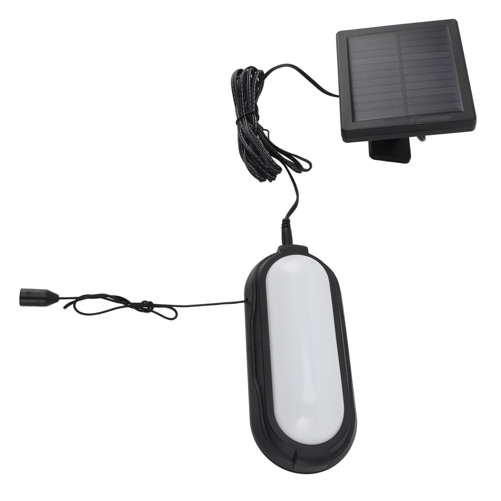 Asixxsix Lampes Solaires Suspendues D'extérieur, Lampe Solaire avec Panneau Solaire, Interrupteur à Cordon, Lumière LED à énergie Solaire pour Garage, Patio, Poulailler, Grange
