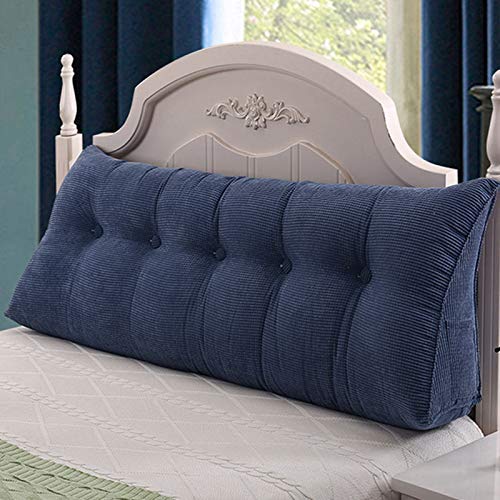 Triangular Headboard Pillow, 47" Triangle Reading Pillow Headboard Backrest Positioning Support