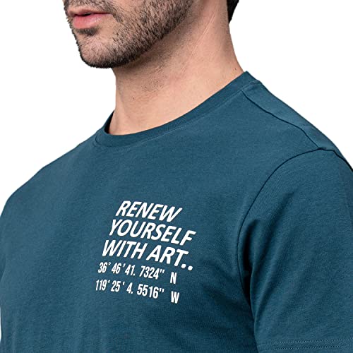 Image of Red Tape Round Neck T-Shirt for Men | Comfortable & Breathable