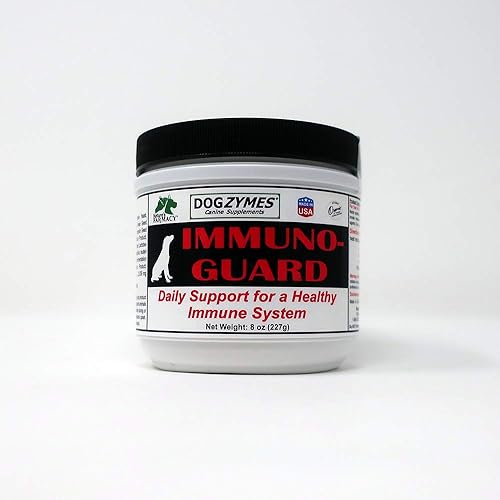 Dogzymes Immuno Guard - Apoyo inmunitario con probióticos y enzimas beneficiosos vivos (8 onzas)