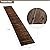 12FT Roll Out Garden Pathway, Wooden Walkway with Non-Slip Surface Outdoor Garden Boardwalk Decorative Wood Path for Wedding, Beach, Patio
