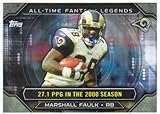 2015 Topps All Time Fantasy Legends #ATFL-MF Marshall Faulk Rams NFL Football Card NM-MT