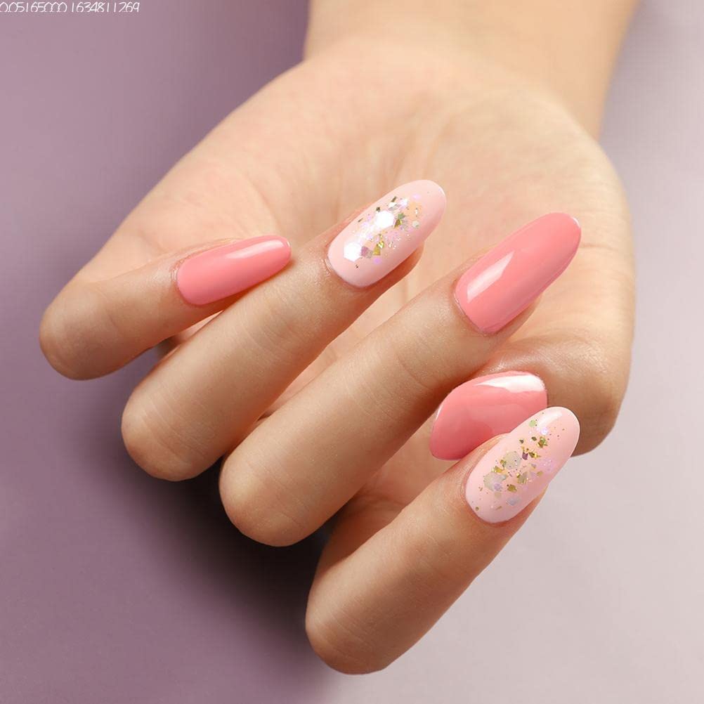Kit de esmalte de uñas profesional de 80 W UV + LED lámpara de uñas de gel para manicura UV