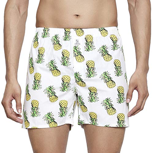 Image of Longies Men's Cotton Boxer Shorts (Pack of 1)